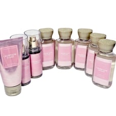 Bath & Body Works LOT 8 Travel Size Champagne Toast Mist, Shower Gel. Body Cream