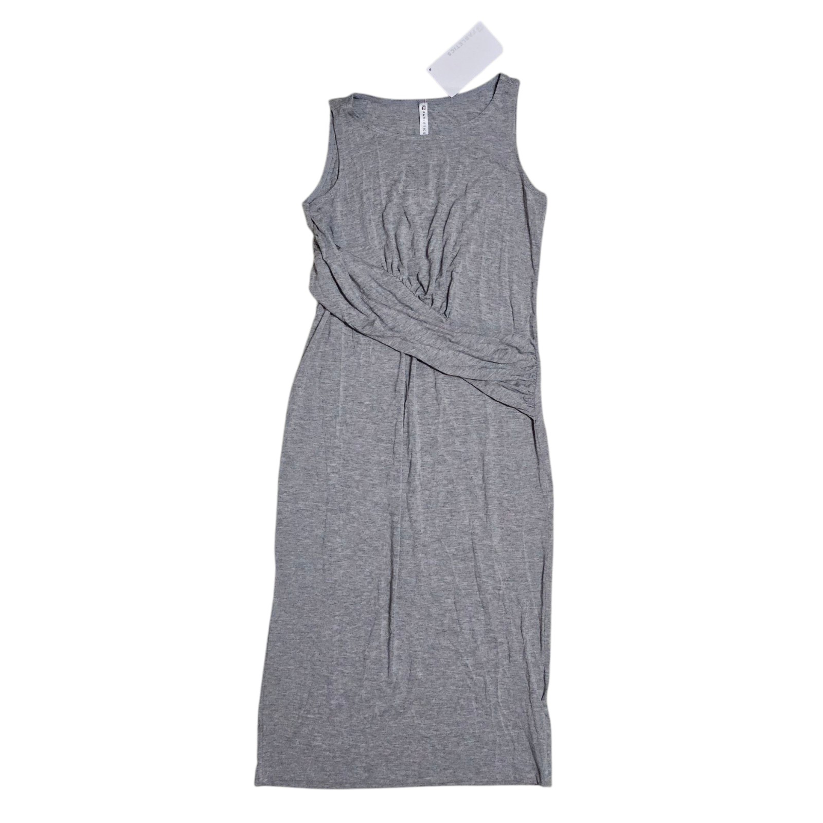 FABLETICS Retta Grey Sleeveless Athletic Sport Midi Dress Womens Size XS