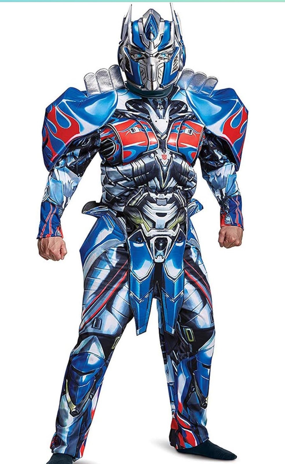 Transformers Optimus Prime Deluxe Adult XL Costume NEW