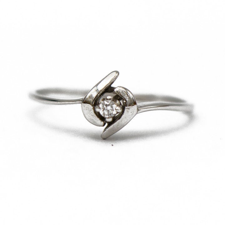 Petite Diamond Promise Ring