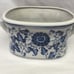 Beautiful Hard To Find BLUE AND WHITE JAPANESE FOOT BATH!