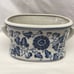 Beautiful Hard To Find BLUE AND WHITE JAPANESE FOOT BATH!