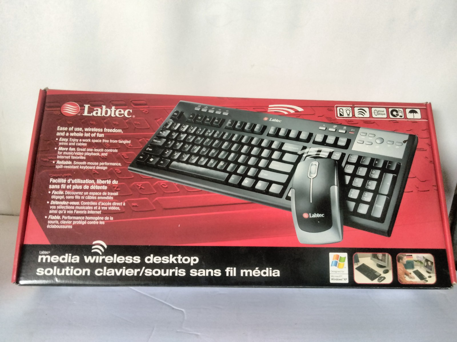 Labtec 967526-0403 Wireless Keyboard And mouse