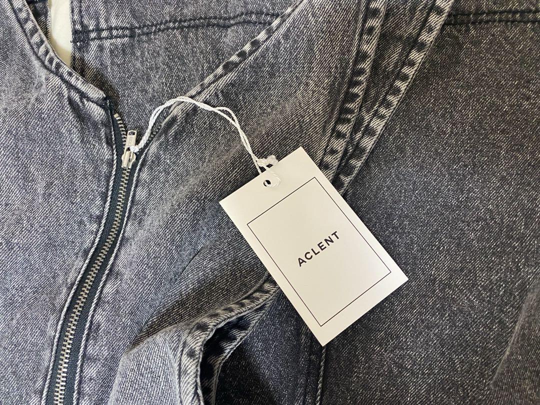 世界を買える 海外ブランド Switching ACLENT Wash Dress Denim パンツ
