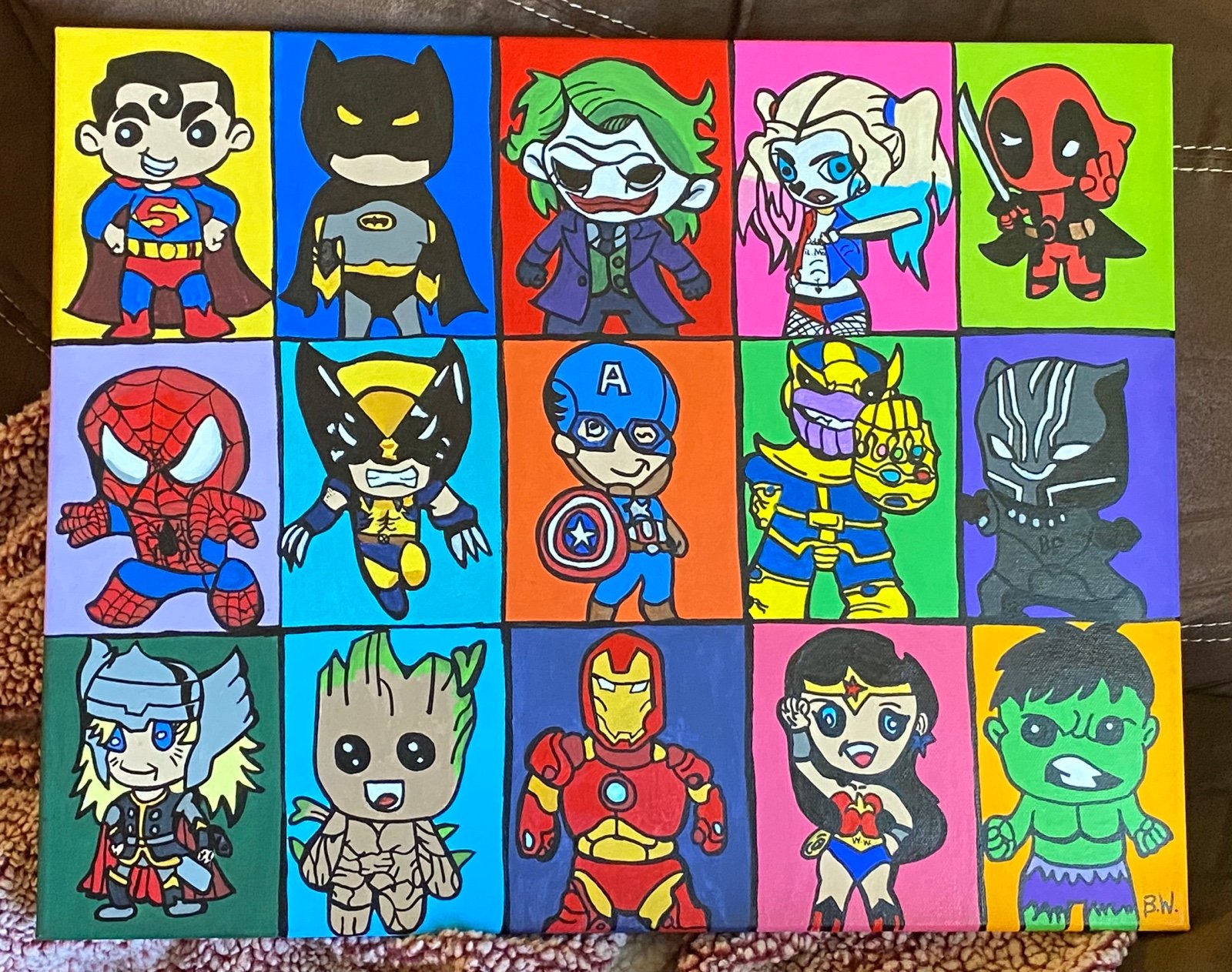 Marvel painting