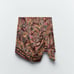 PRINTED SKORT WITH KNOT