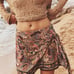 PRINTED SKORT WITH KNOT