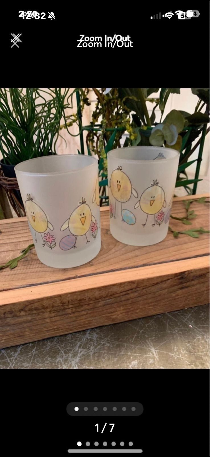 ALBERTO CULVER “Easter Chicks ”OLD FASHION BAR GLASSES” For Easter Celebration
