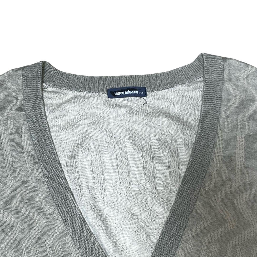 80s issei miyake Rib Cotton Knit