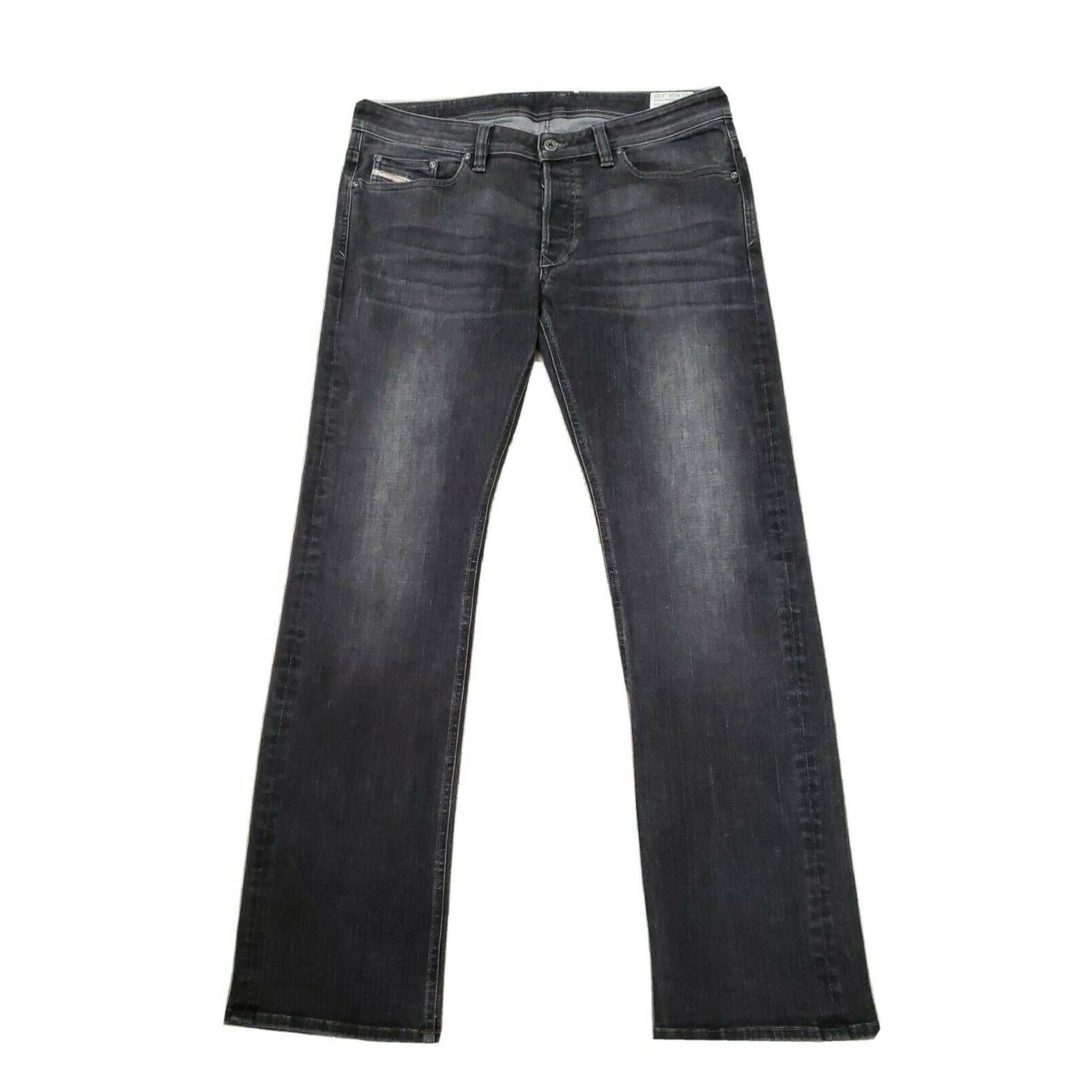 Diesel Industries Men's Viker Regular Straight Denim Button-fly 250 Jean 34×32