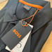 Brand new with tags ◇ 22,000 yen HUGO BOSS long sleeve polo shirt black
