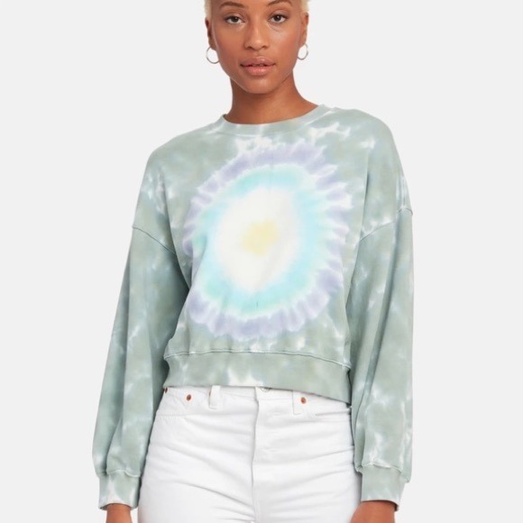 Agolde sweatshirt tie dye sale