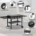35 Inch Gas Griddle Cooking Station 4 Burner Flat Top Gas Grill Propane Fuelled