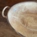 Vintage Stained Crazed Serving Bowl