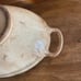 Vintage Stained Crazed Serving Bowl