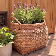 Large Woven Basket With Handles - Threshold with Studio McGee