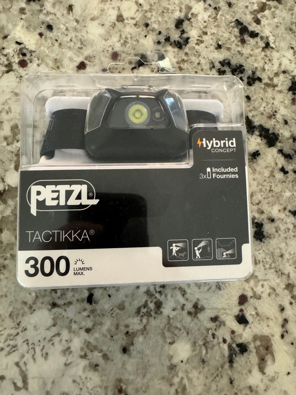 Petzl Taltikka 300 Lumens Hybrid Concept Rechargeable Headlamp