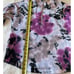 Victoria’s Secret XS Tie Dye Emroidered Love Pink Jersey 1/4 Zip Sweater