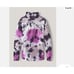 Victoria’s Secret XS Tie Dye Emroidered Love Pink Jersey 1/4 Zip Sweater