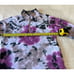 Victoria’s Secret XS Tie Dye Emroidered Love Pink Jersey 1/4 Zip Sweater