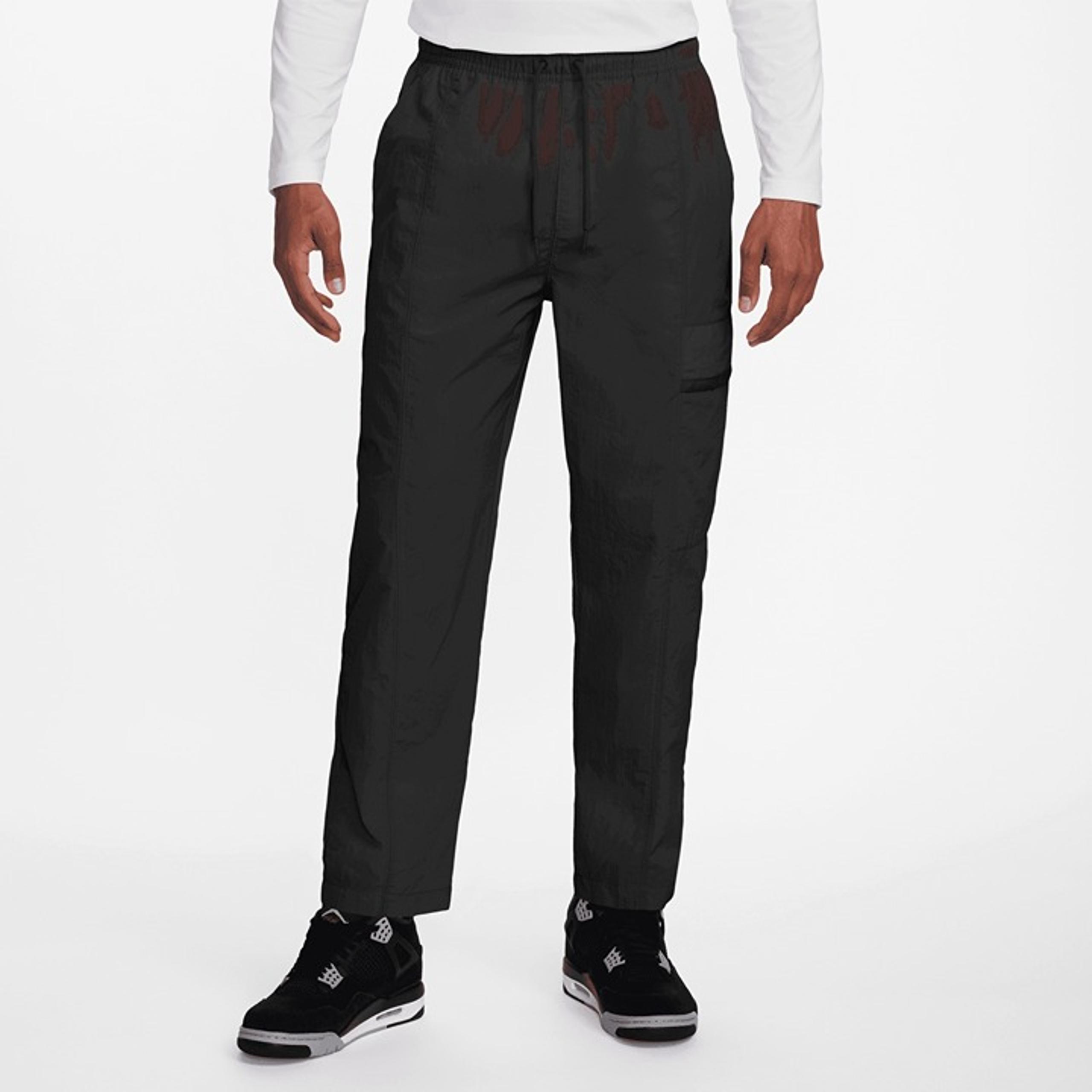 Nike Men's Jordan Essentials Woven Pants Black Black Size S NEW WITH TAGS!