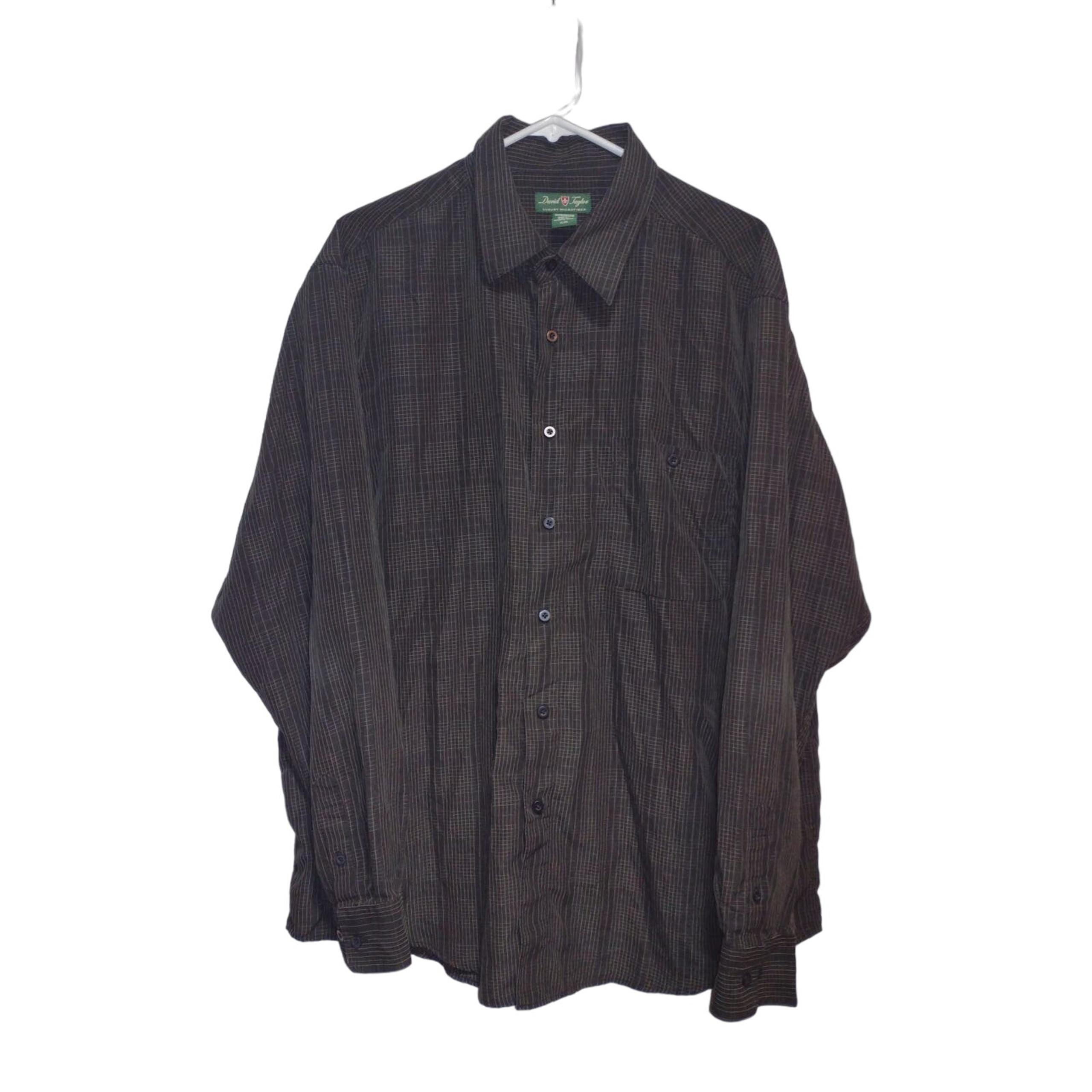 David Taylor Men's Button Up Shirt Size XL