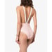 Onia Iona Pink Leopard One-Piece Swimsuit Size Small