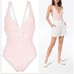 Onia Iona Pink Leopard One-Piece Swimsuit Size Small