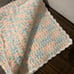 Handmade Crochet Small Baby Afghan