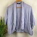 Magaschoni 100% Cashmere Open Front Knit Cardigan Sweater