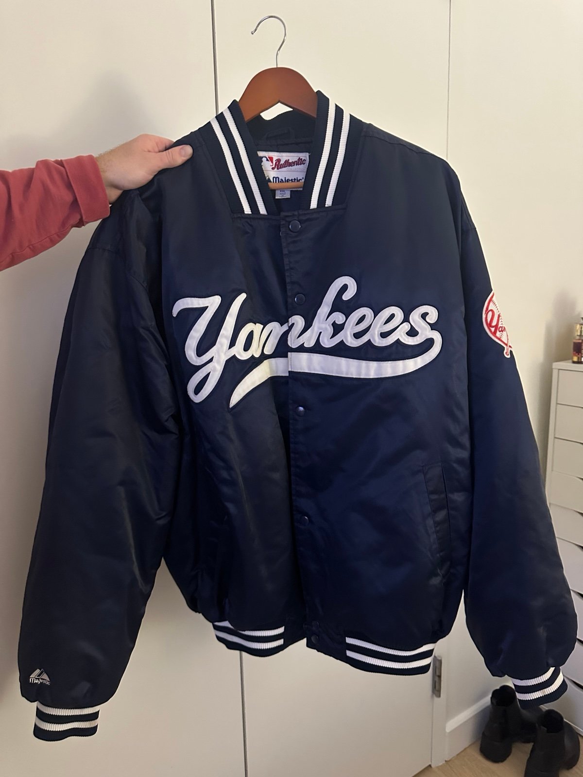 Yankee Bomber Puffer Jacket Vintage