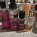Victoria secret bath and body spray and lotion