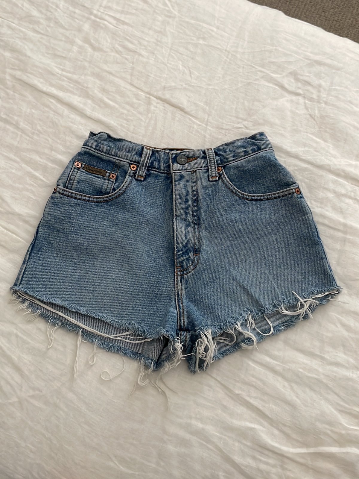 Vintage calvin klein highwaisted shorts