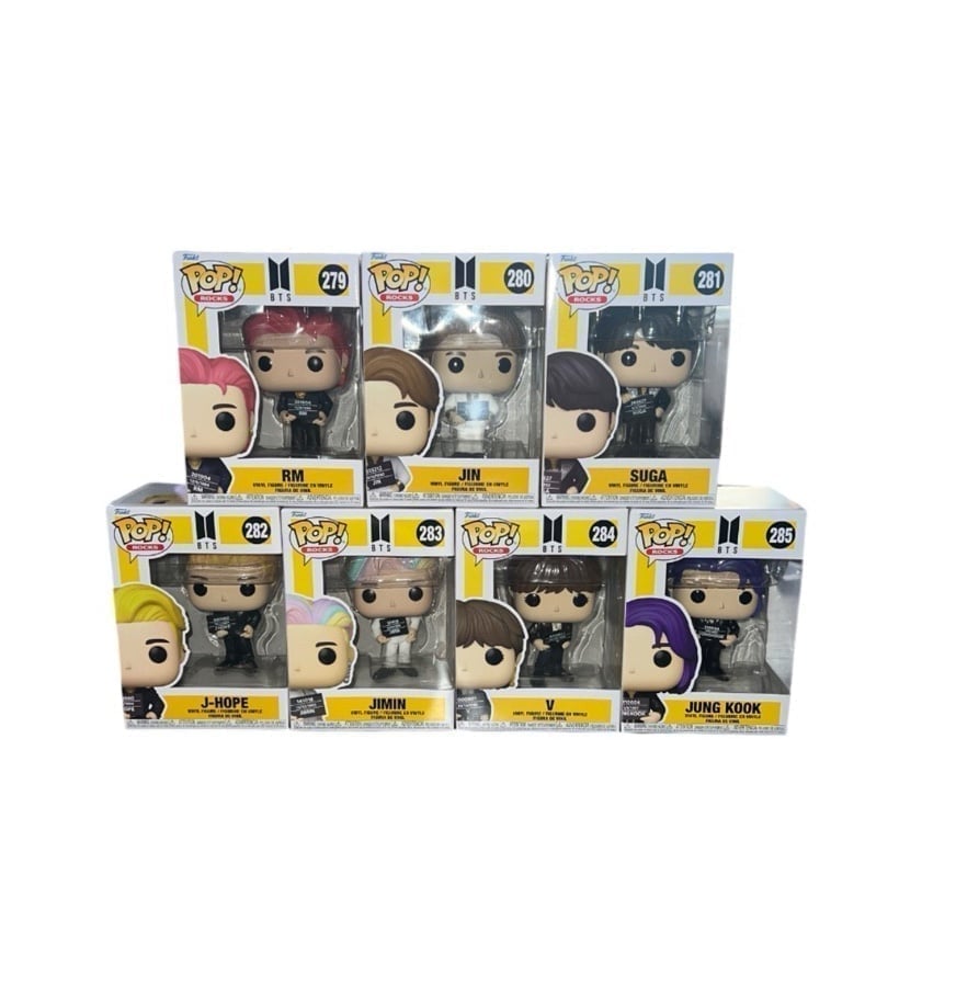 BTS “BUTTER” Funko Pop! Rocks Full Set ✨