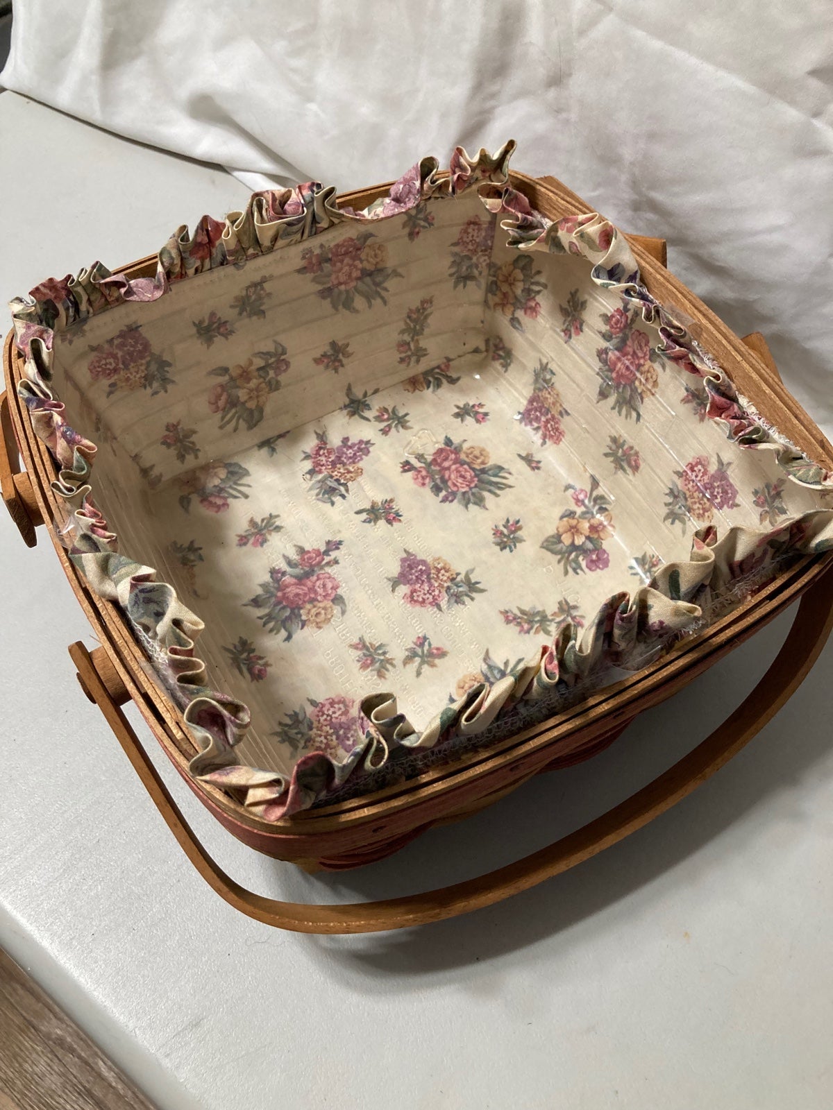 Vintage Longaberger Double Handle Basket