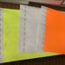 Tyvek® Wristbands - Neon Orange, White, Neon Yellow - 500 count for each Color