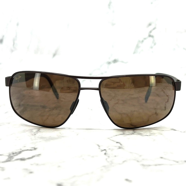Maui Jim Whitehaven Sunglasses MJ776-01M Bronze Aviators 63-16-135