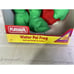 Vintage Playskool Water Pal Frog Stuffed Plush Toy Hasbro Microban Tub Toy 1997