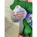 Vintage Playskool Water Pal Frog Stuffed Plush Toy Hasbro Microban Tub Toy 1997
