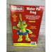 Vintage Playskool Water Pal Frog Stuffed Plush Toy Hasbro Microban Tub Toy 1997