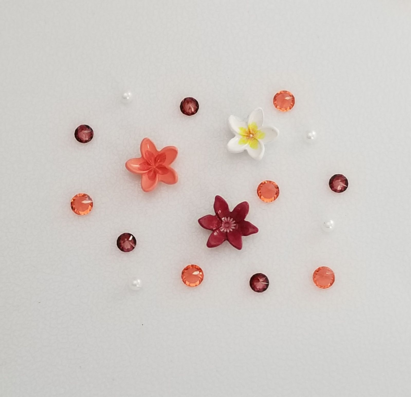 Hawaiian Flower Charms