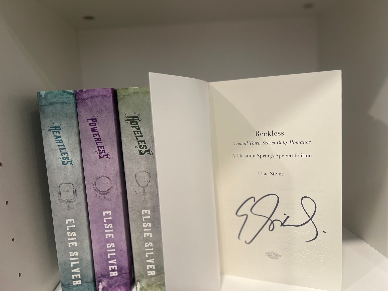 Elsie Silvers Chestnut Springs (OOP covers)