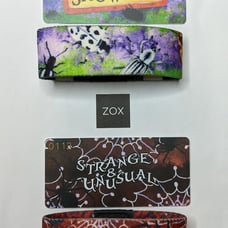 Zox It's Showtime Strange & Unusual Beetlejuice Themed Straps sz Small #112
