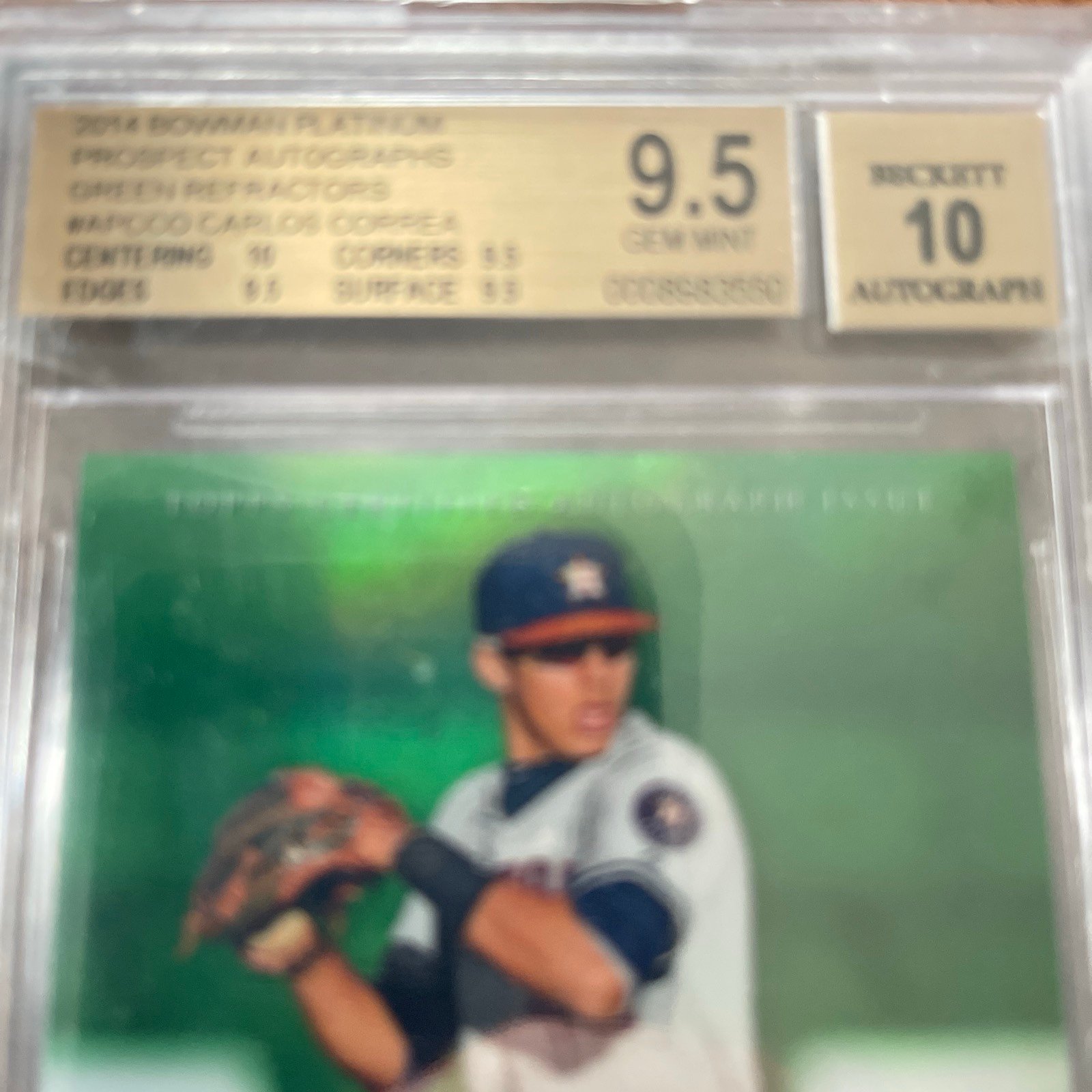 その他 CARLOS CORREA bowman refractor auto 2015 Bowman's Best Carlos Correa Refractor Rookie RC #58 | eBay