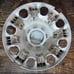OEM 2017-2024 Ford F-250 F-350 SRW 8-Lug Black Wheel Center Cap Used