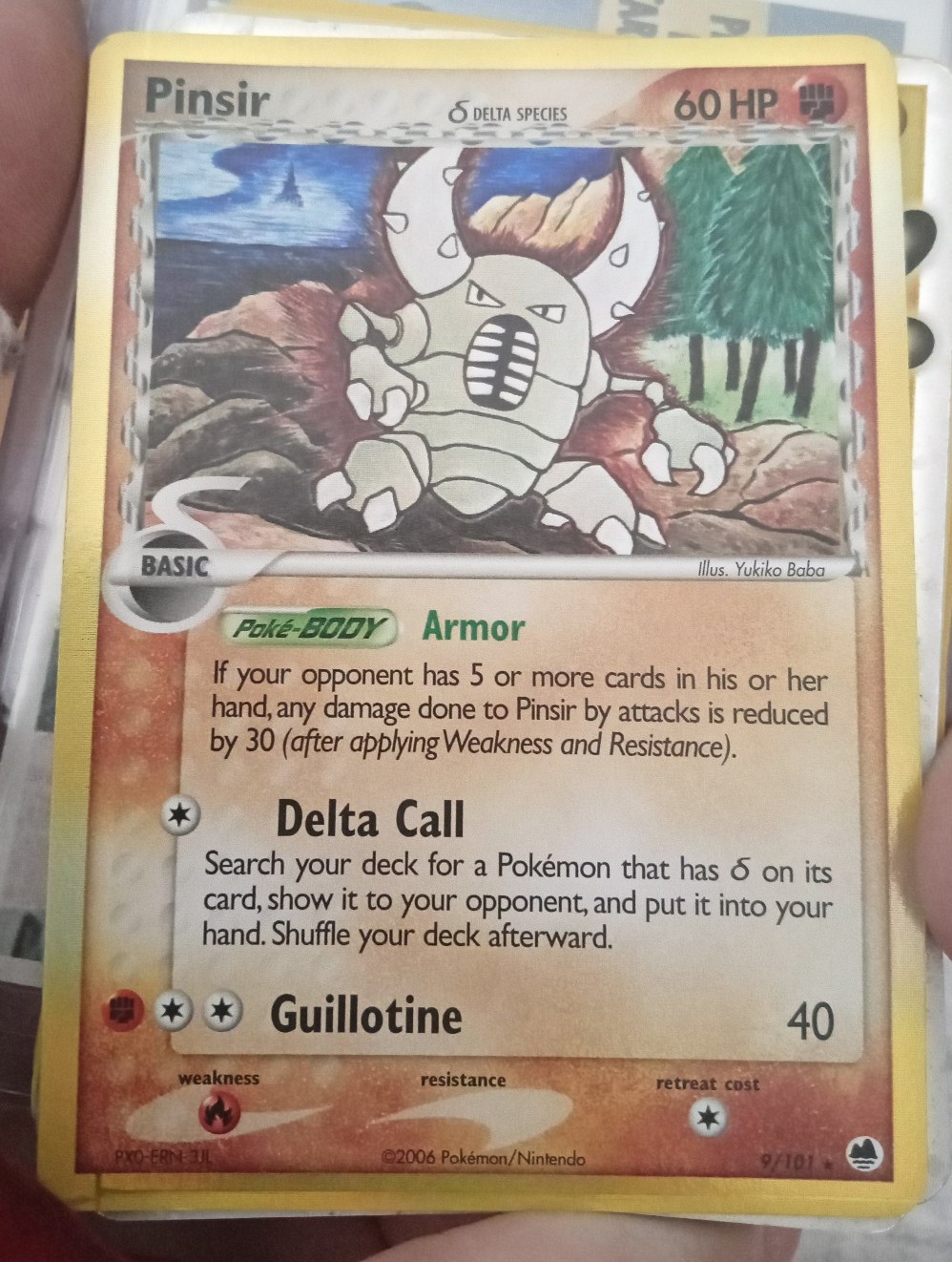 Pokemon Pinsir Delta Species