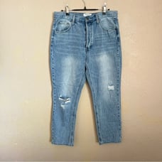 Twelve by Ontwelfth Kason High Rise Distressed Jeans 29