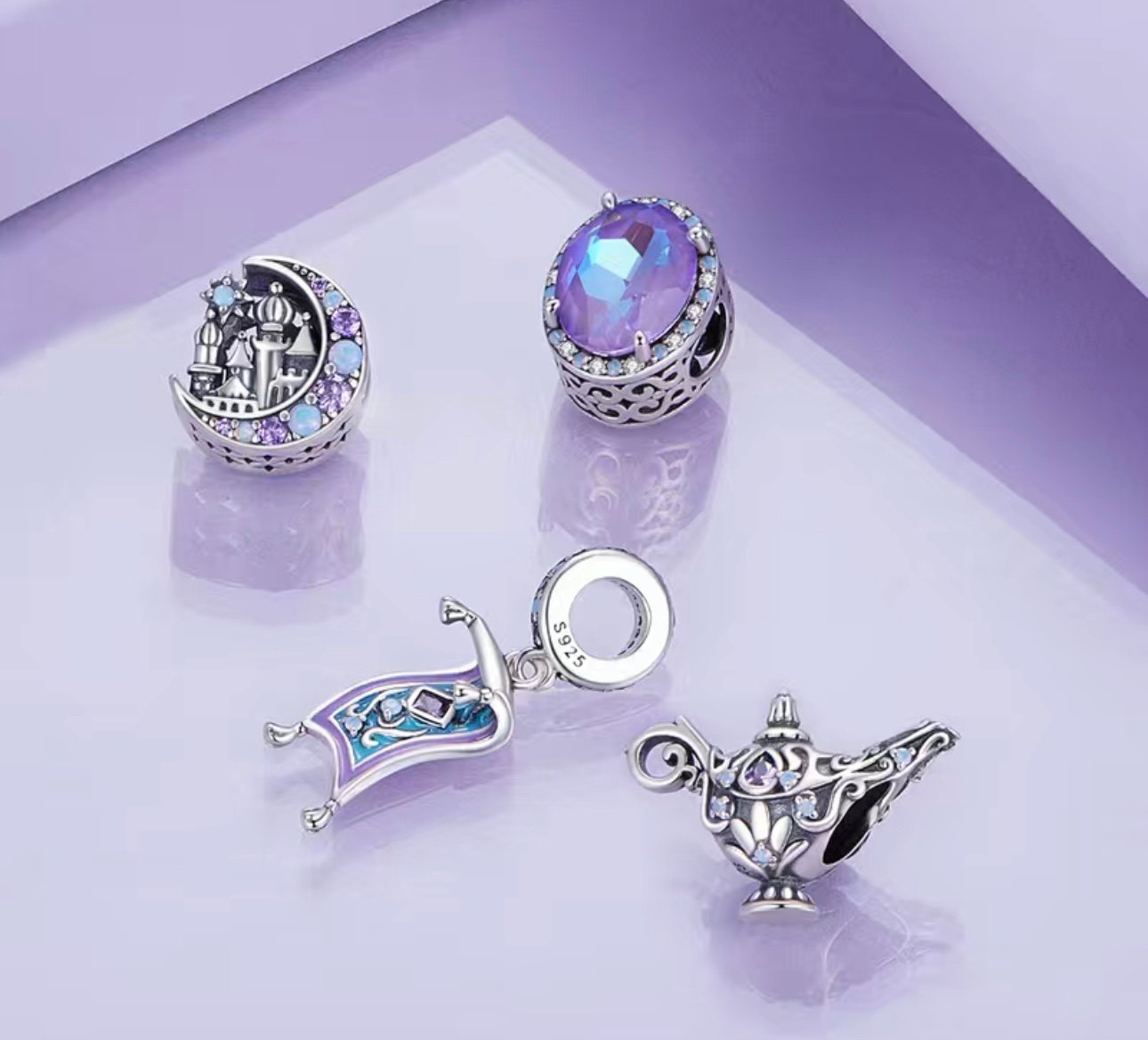 Aladdin Themed Charms for Pandora Bracelet