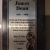 James Dean plaque