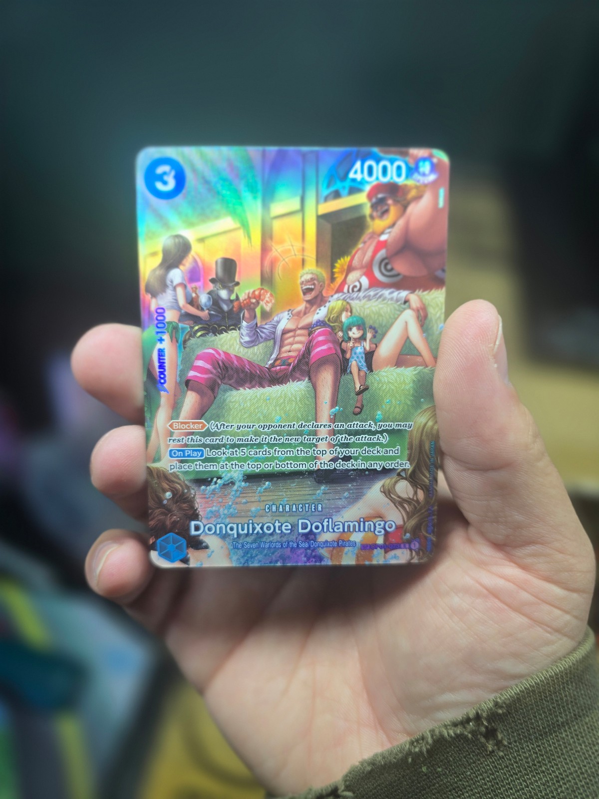 One Piece Donquixote Doflamingo (SP) OP01-073 Foil
